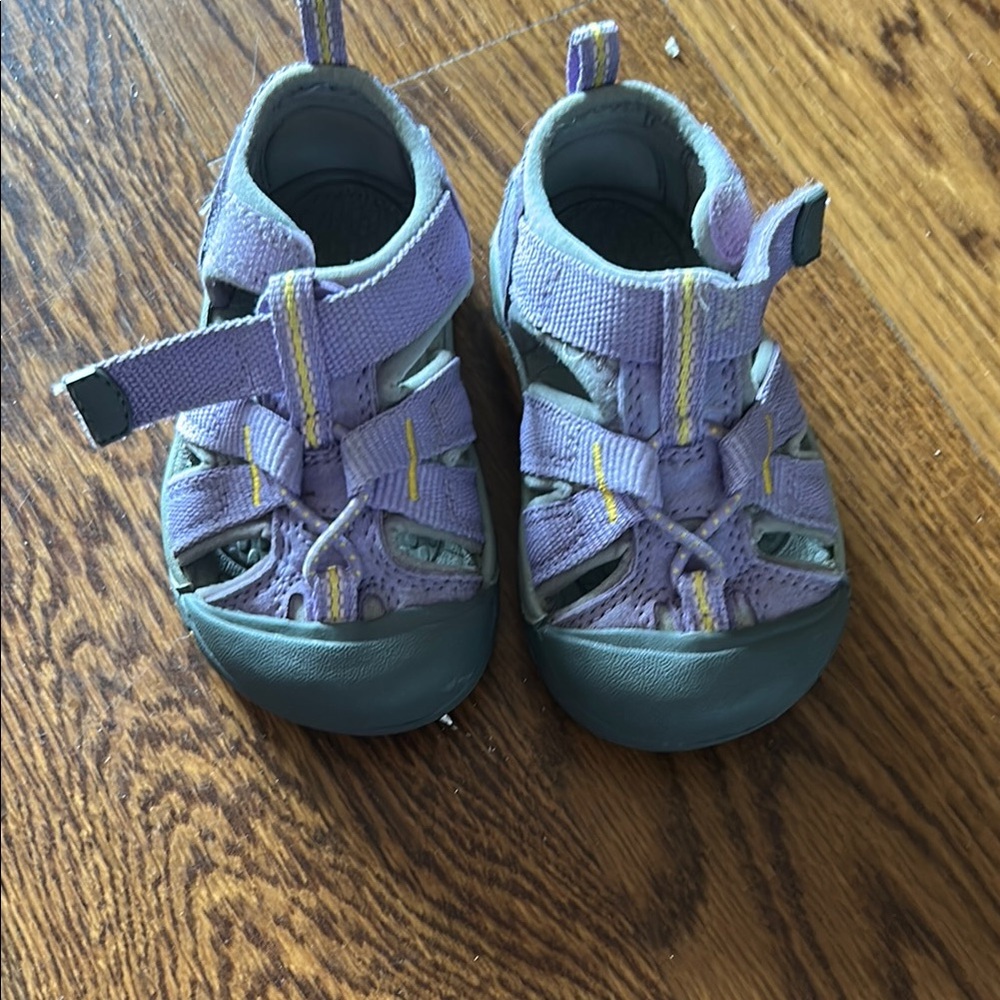 Keen Kids Purple and Gray sandals
